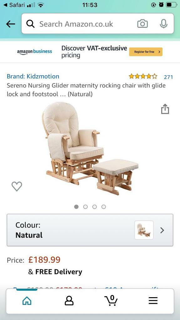 supremo bambino nursing chair